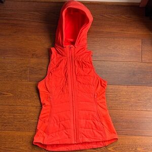 Lululemon Athletica Fiery Orange Vest